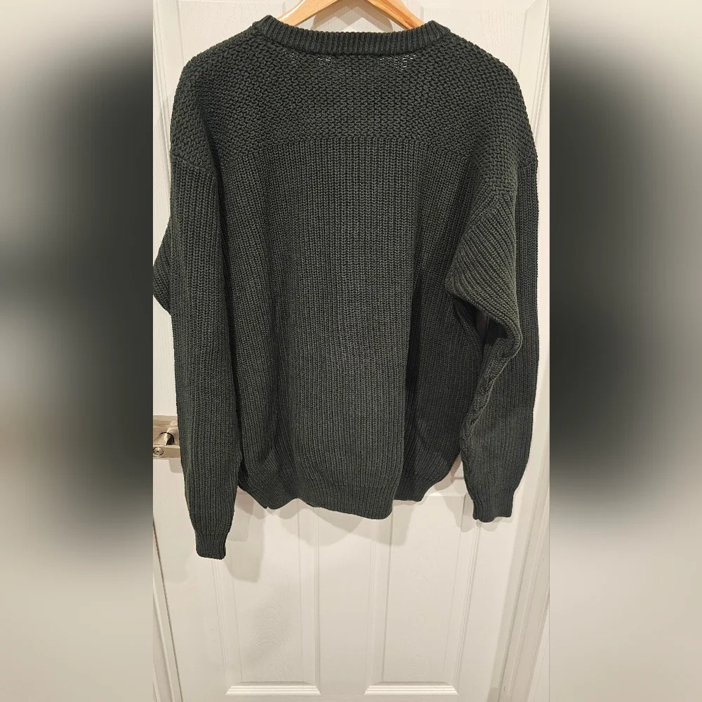Vintage Aunthentic St. John's Bay Est. 1984 Men's Green Crewneck Sweater--XXL - Picture 5 of 8